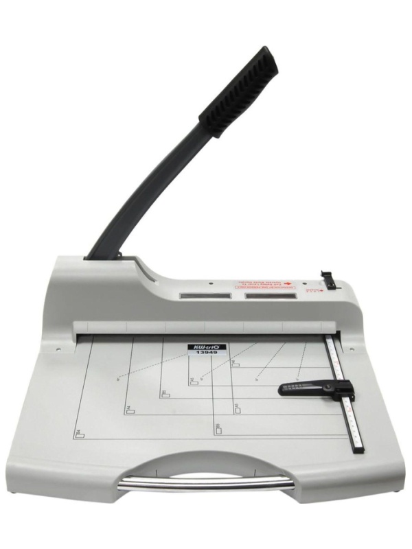 Резак для бумаги Kw-Trio 3949 B4/50л./360мм/ручн.приж/защит.экр гильотинный