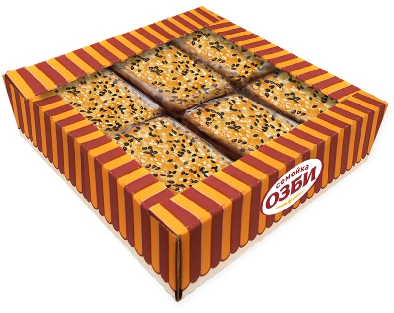 Печенье  Семейка ОЗБИ с кунжутом 340г