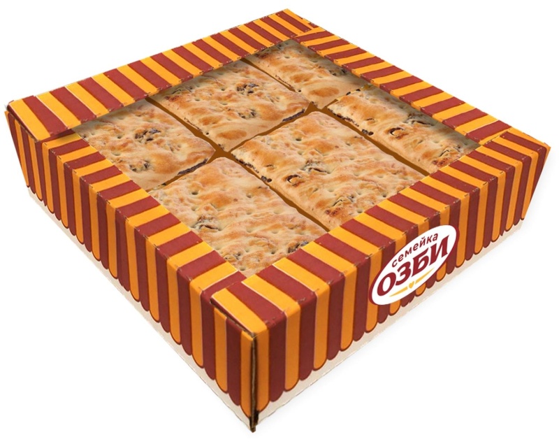 Печенье  Семейка ОЗБИ с изюмом, яблоком и корицей 360г