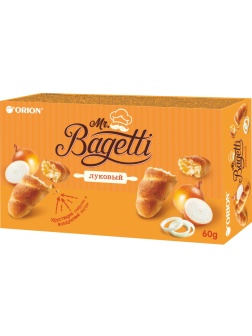 Печенье  MR. BAGETTI ONION затяжное, 60г