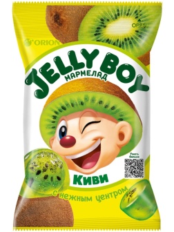 Мармелад жевательный ORION Jelly Boy со вкусом киви, 66г