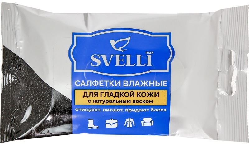 Салфетки влажные Svelli для гладкой кожи, 15 шт в уп
