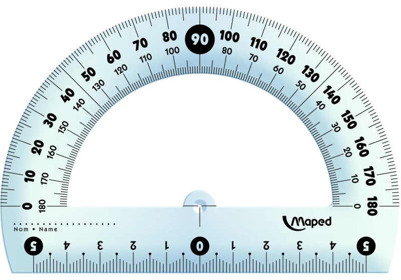 Набор чертежный START инструм:линейка 15см,угольники 15см,тр-р 10см,242815