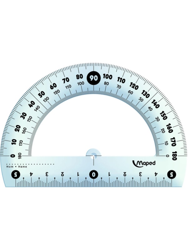 Набор чертежный START инструм:линейка 15см,угольники 15см,тр-р 10см,242815