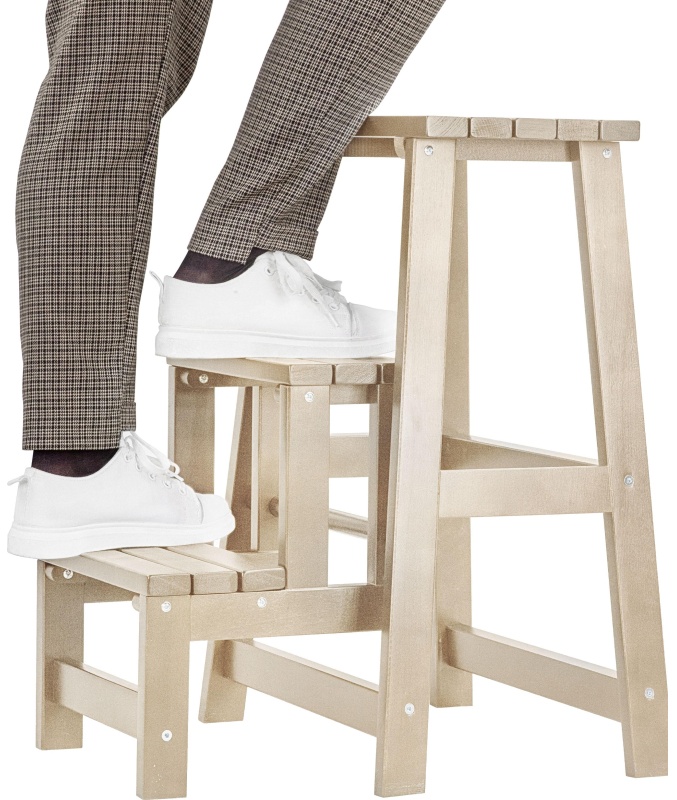 Табурет ME_стремянка (7574) лак