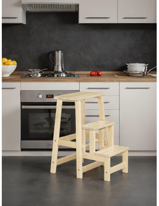 Табурет ME_стремянка (7574) лак