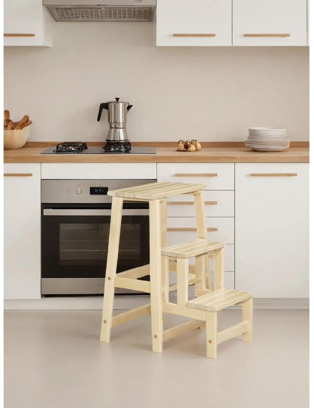 Табурет ME_стремянка (7574) лак