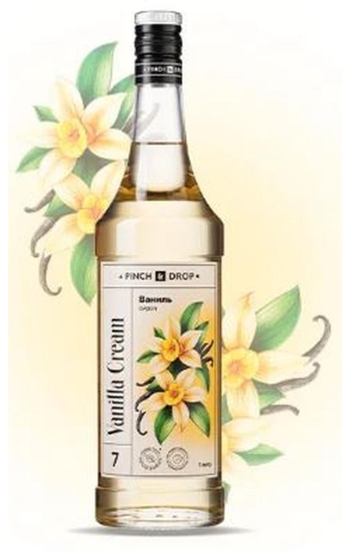 Сироп Pinch&Drop Ваниль, стекло, 1 л