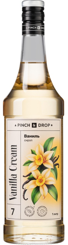 Сироп Pinch&Drop Ваниль, стекло, 1 л