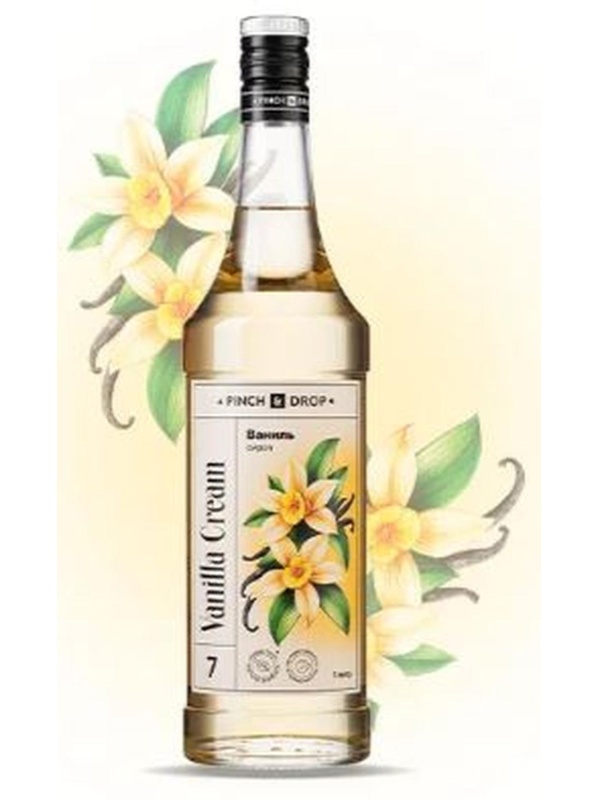 Сироп Pinch&Drop Ваниль, стекло, 1 л