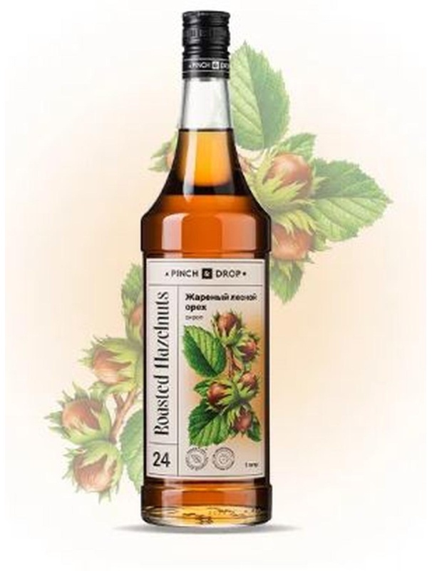 Сироп Pinch&Drop Жареный лесной орех, стекло, 1 л