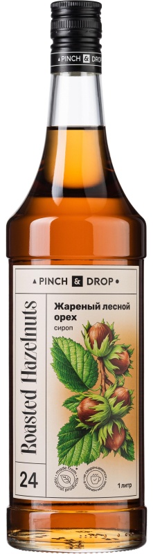 Сироп Pinch&Drop Жареный лесной орех, стекло, 1 л