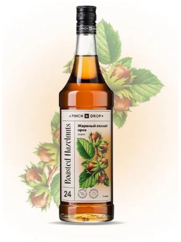 Сироп Pinch&Drop Жареный лесной орех, стекло, 1 л