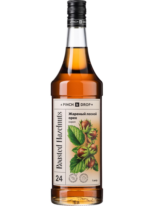 Сироп Pinch&Drop Жареный лесной орех, стекло, 1 л