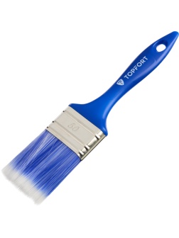 Кисть плоская акриловая TOPFORT Aqua Performance 50х15