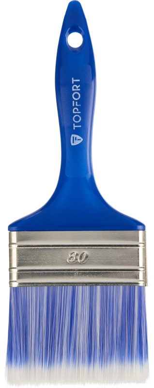 Кисть плоская акриловая TOPFORT Aqua Performance 80х15