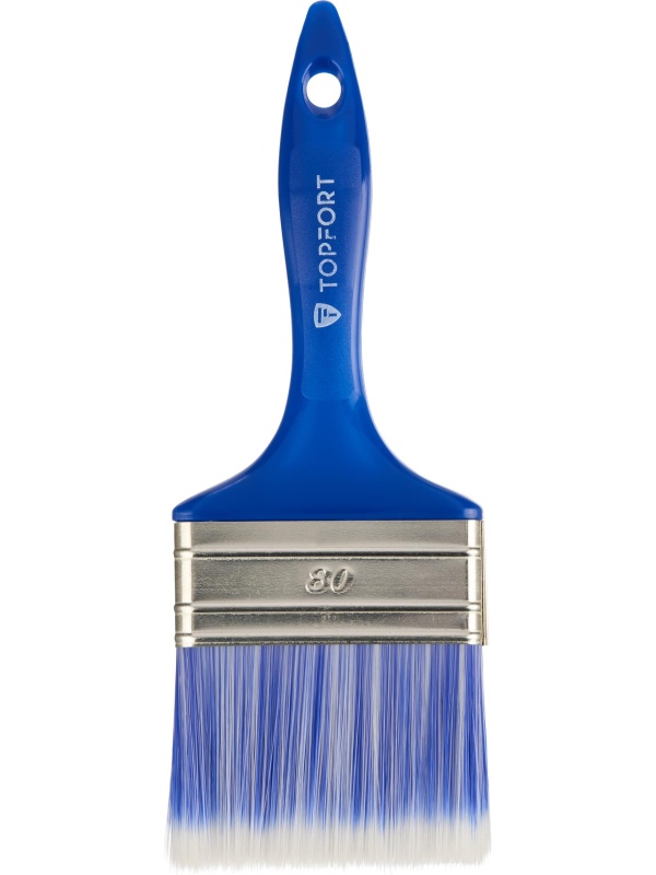 Кисть плоская акриловая TOPFORT Aqua Performance 80х15