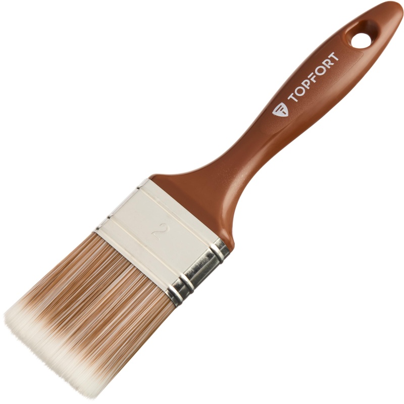 Кисть плоская по дереву TOPFORT Optimum 50х15