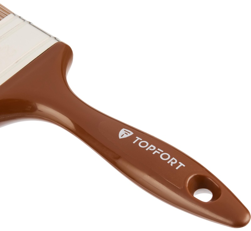 Кисть плоская по дереву TOPFORT Optimum 63х15