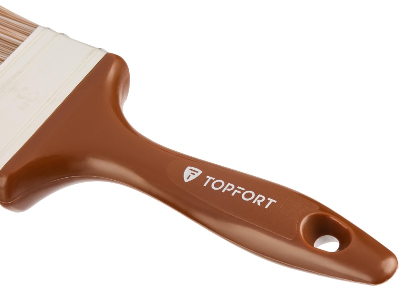 Кисть плоская по дереву TOPFORT Optimum 76х15