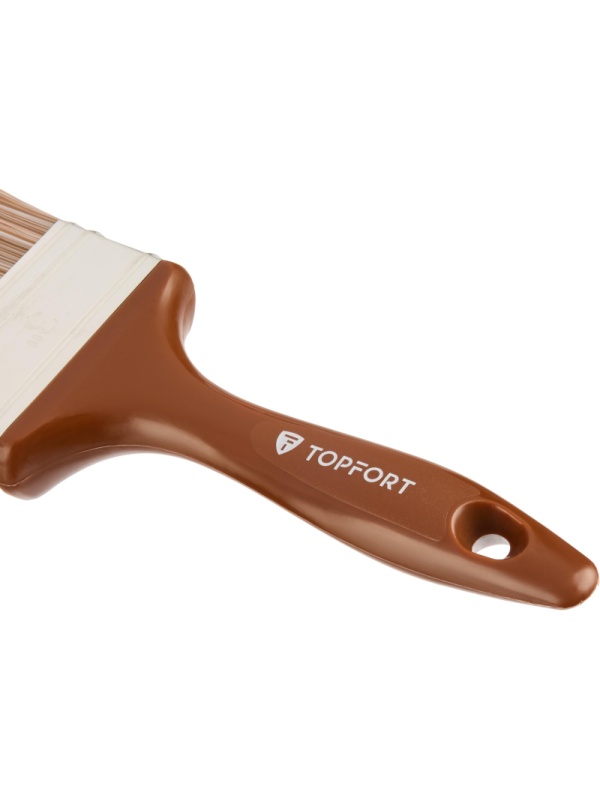 Кисть плоская по дереву TOPFORT Optimum 76х15