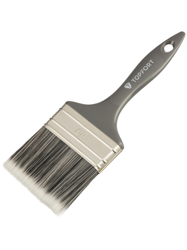 Кисть плоская по металлу TOPFORT Stella 80х15
