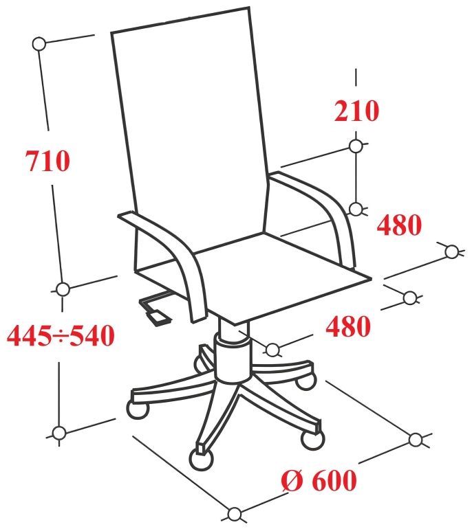 Кресло VT_CHAIRMAN GAME 26 экокожа/ткань черный/голубой