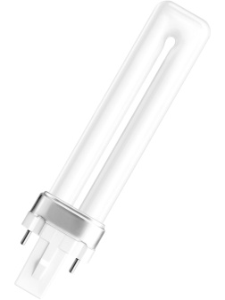 Лампа люминесцентная компактная DULUX S 9Вт/827 G23 OSRAM 4099854123504