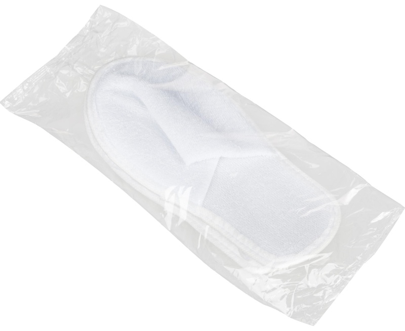 Тапочки одноразовые махр.ТО-153Прем отель-3ЭВА 3мм закр мыс.махр,пор