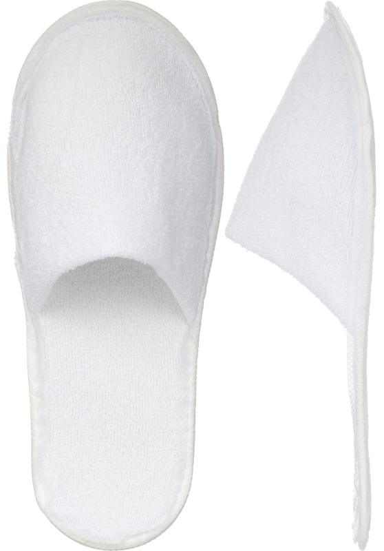 Тапочки одноразовые махр.ТО-153Прем отель-3ЭВА 3мм закр мыс.махр,пор