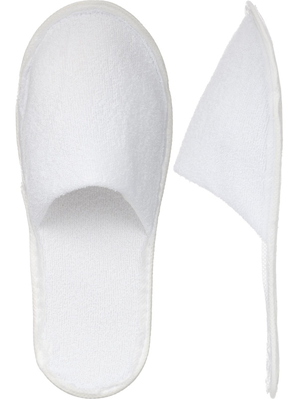 Тапочки одноразовые махр.ТО-153Прем отель-3ЭВА 3мм закр мыс.махр,пор