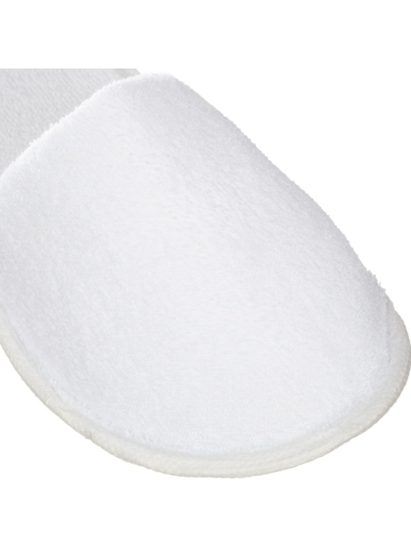 Тапочки одноразовые махр.ТО-153Прем отель-3ЭВА 3мм закр мыс.махр,пор