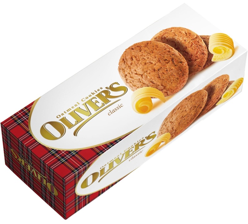 Печенье Oliver's овсяное классическое, 190г