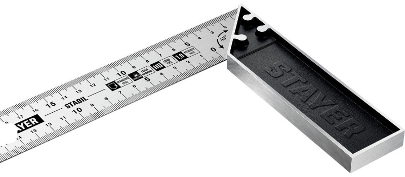 Угольник столярный, Professional STAYER  250 мм 3431-25_z02