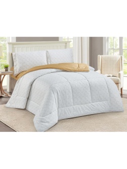 Постельное белье евро сат. с одеял.(н50х70-2шт)CLEONotte Bianca32/004-NBO