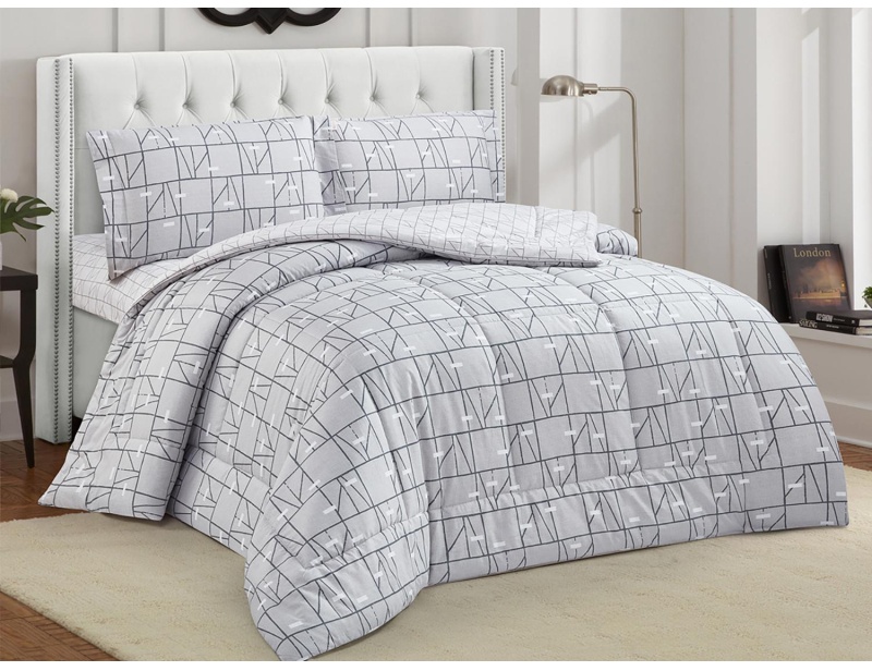 Постельное белье евро сатин с одеял.(н.50х70-2шт)Notte Bianca32/005-NBOL