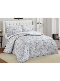 Постельное белье евро сатин с одеял.(н.50х70-2шт)Notte Bianca32/005-NBOL