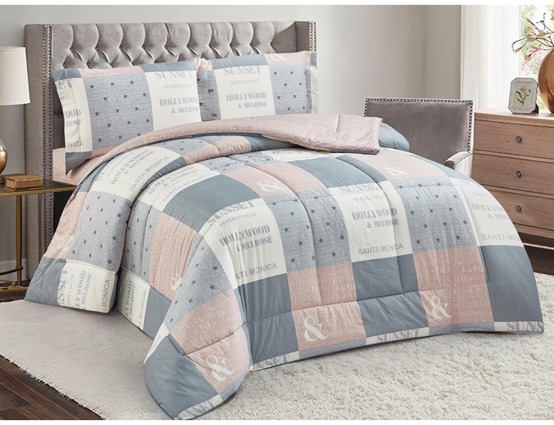 Постельное белье евро сатин с одеял.(н.50х70-2шт)Notte Bianca32/009-NBOL