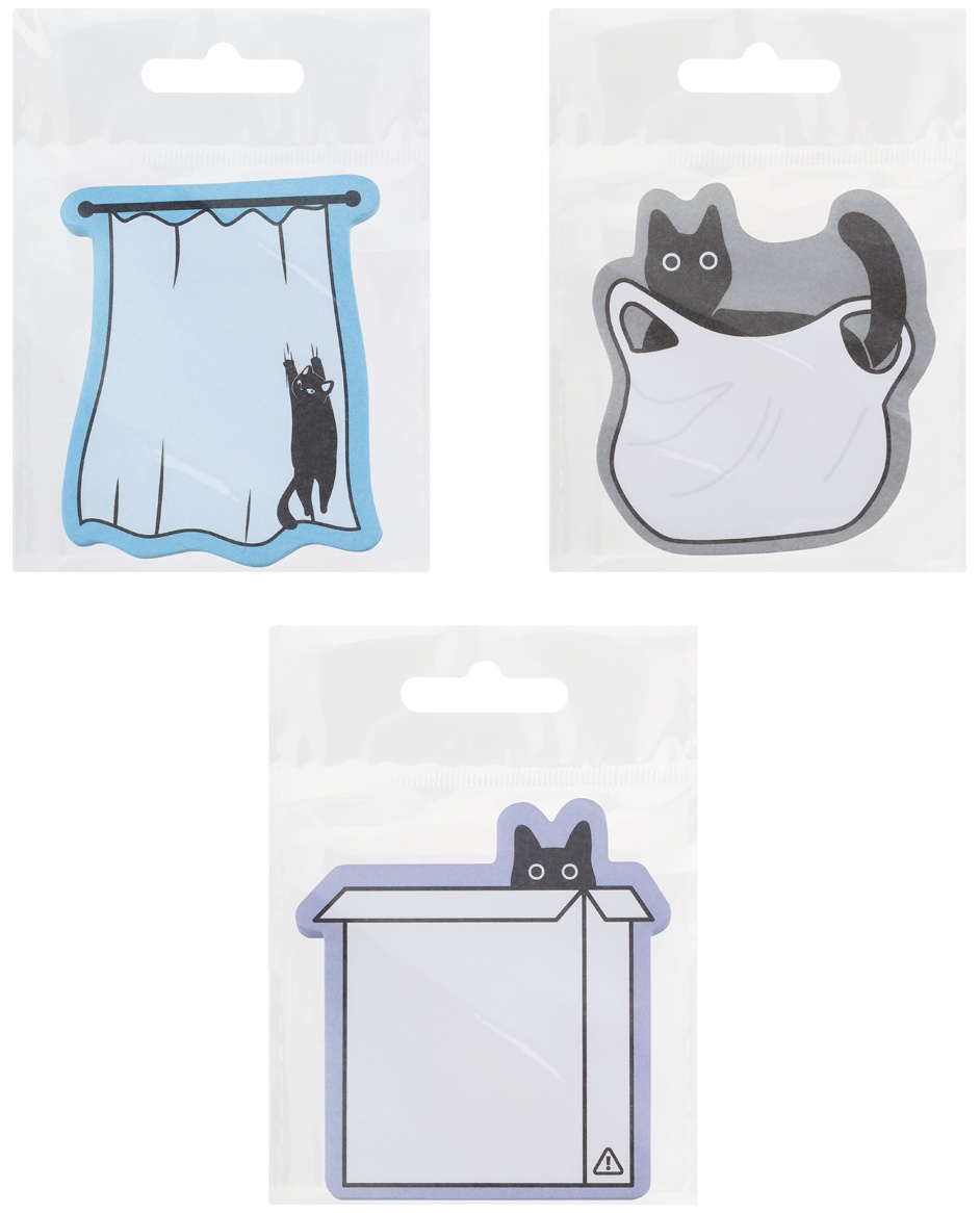 Самоклеящийся блок фигурный MESHU 