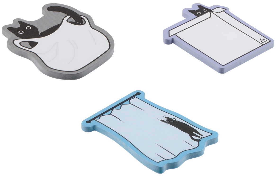 Самоклеящийся блок фигурный MESHU 