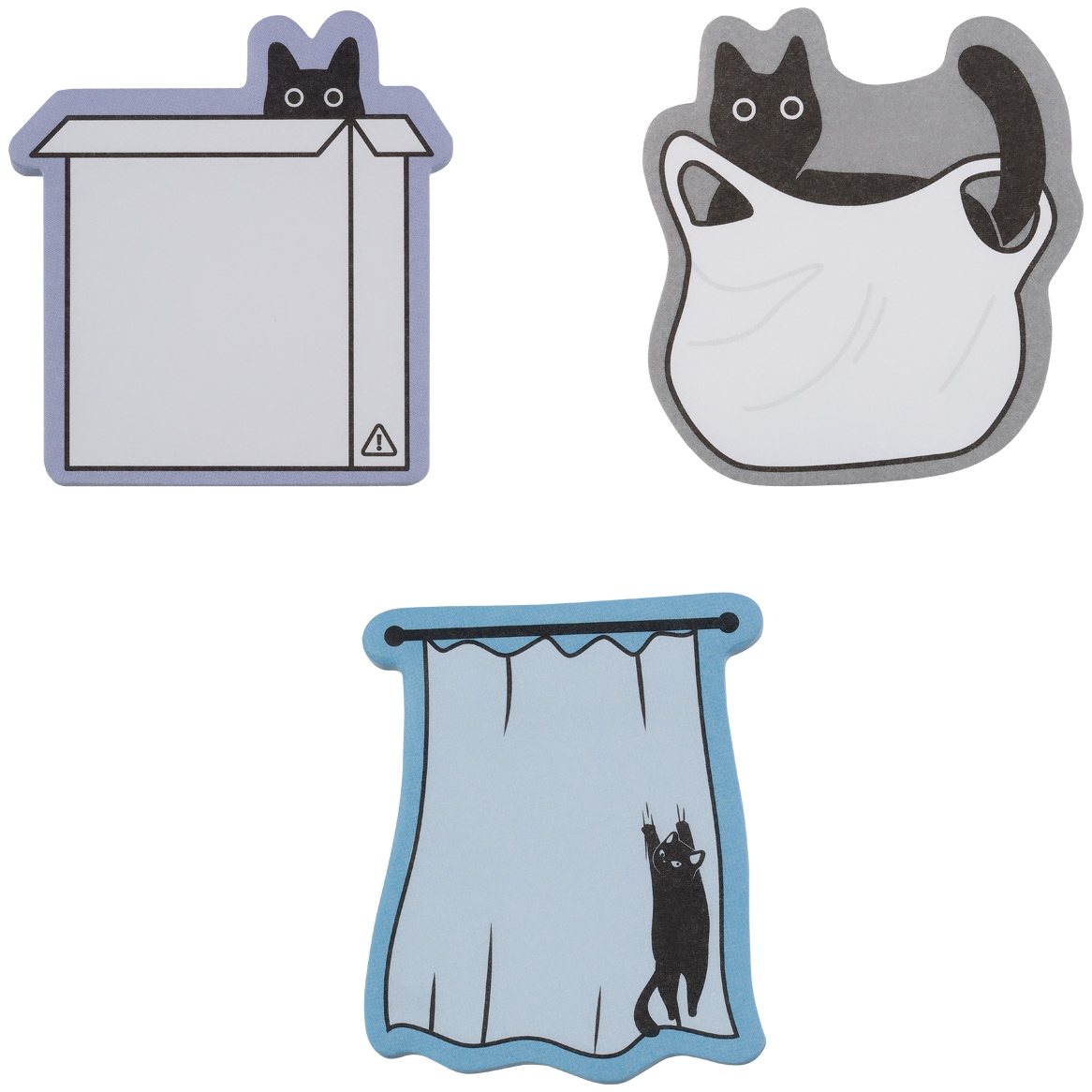 Самоклеящийся блок фигурный MESHU 