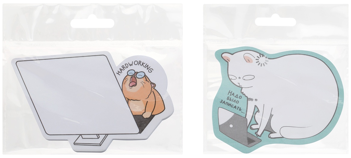 Самоклеящийся блок фигурный MESHU 