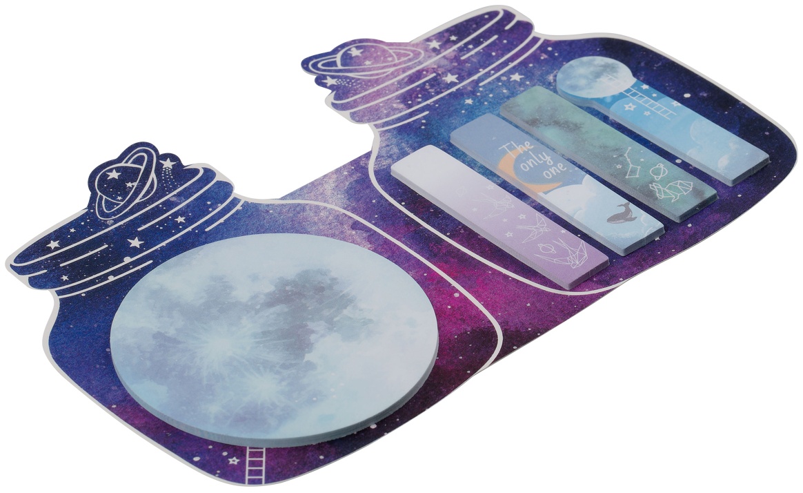 Флажки-закладкии самоклеящиеся блоки в наборе MESHU 