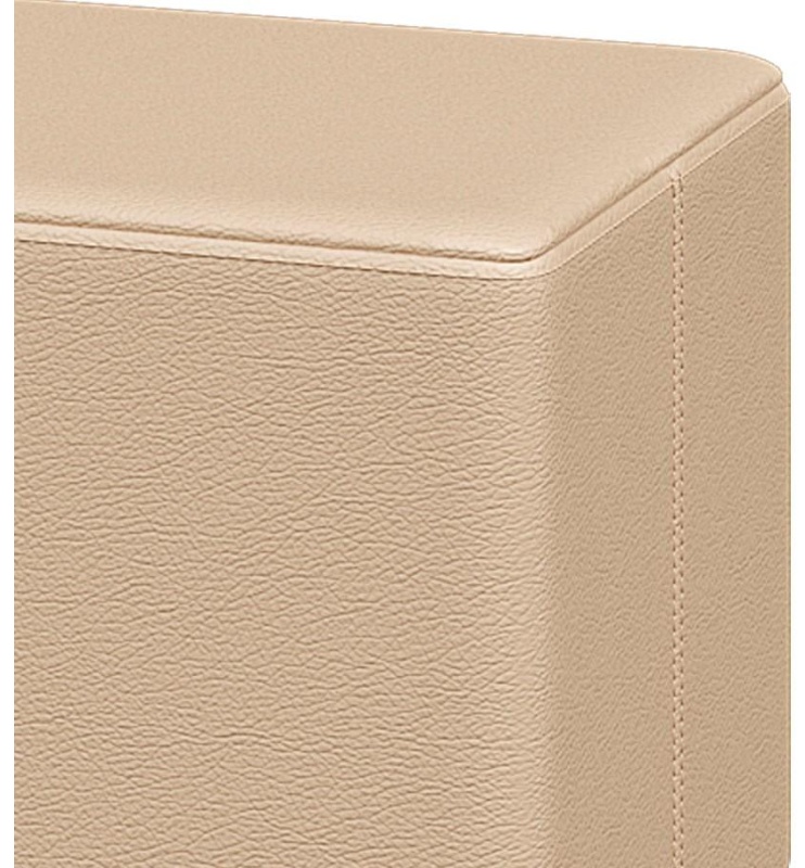 Модуль прямой MV_Юнит-Док банкетка (U-p1) 41x41 к/з бежевый Or12/Ec3028