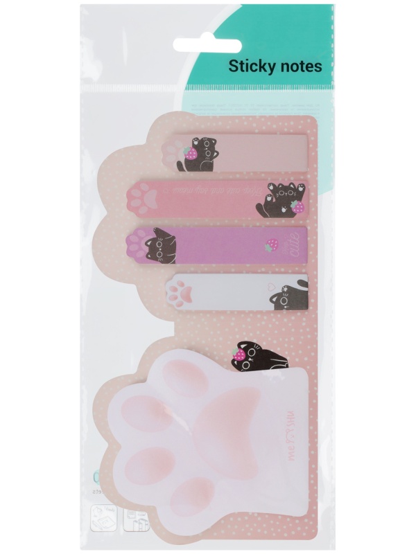 Флажки-закладкии самоклеящиеся блоки в наборе MESHU 