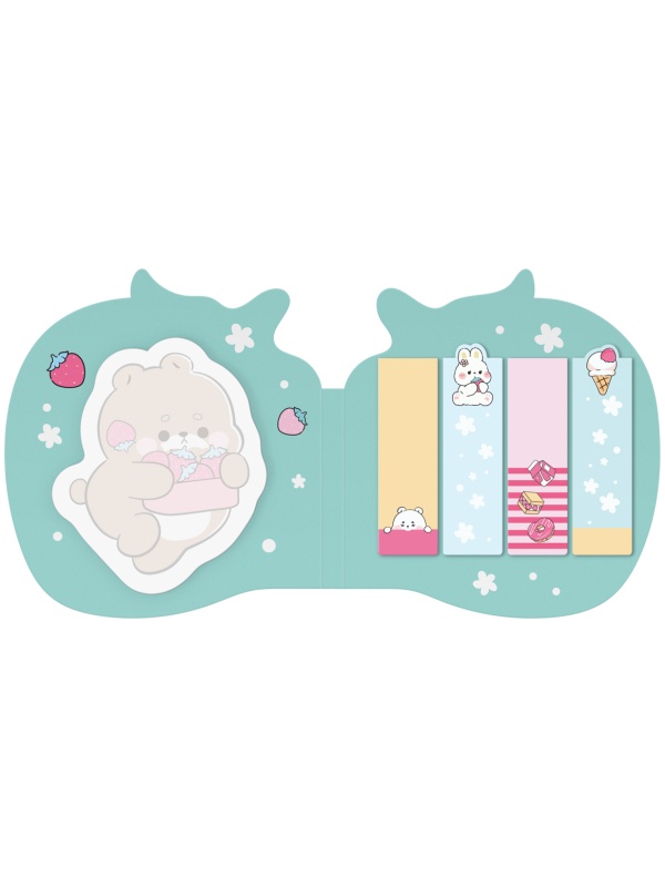 Флажки-закладкии самоклеящиеся блоки в наборе MESHU 