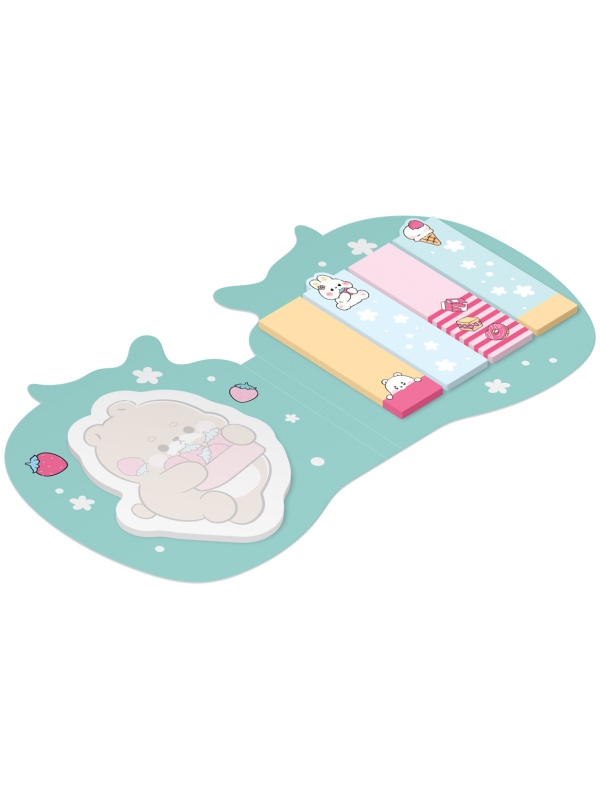 Флажки-закладкии самоклеящиеся блоки в наборе MESHU 