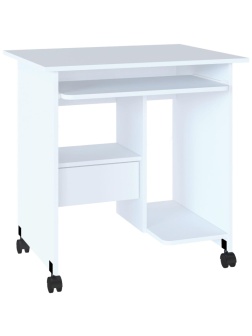 Стол компьютерный Сокол КСТ-10.1 белый