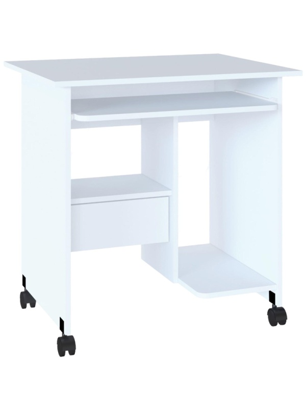 Стол компьютерный Сокол КСТ-10.1 белый