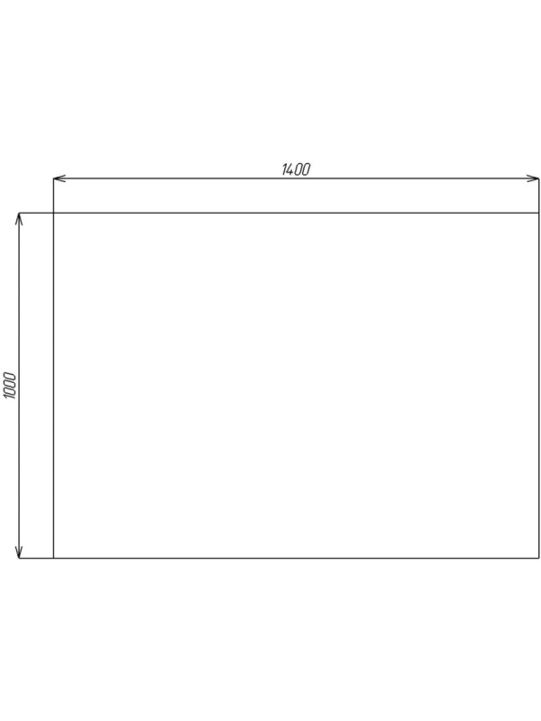 Стол Avance для переговоров 6МП.003 1400х1000х750 шамони светлый/алюм.мат